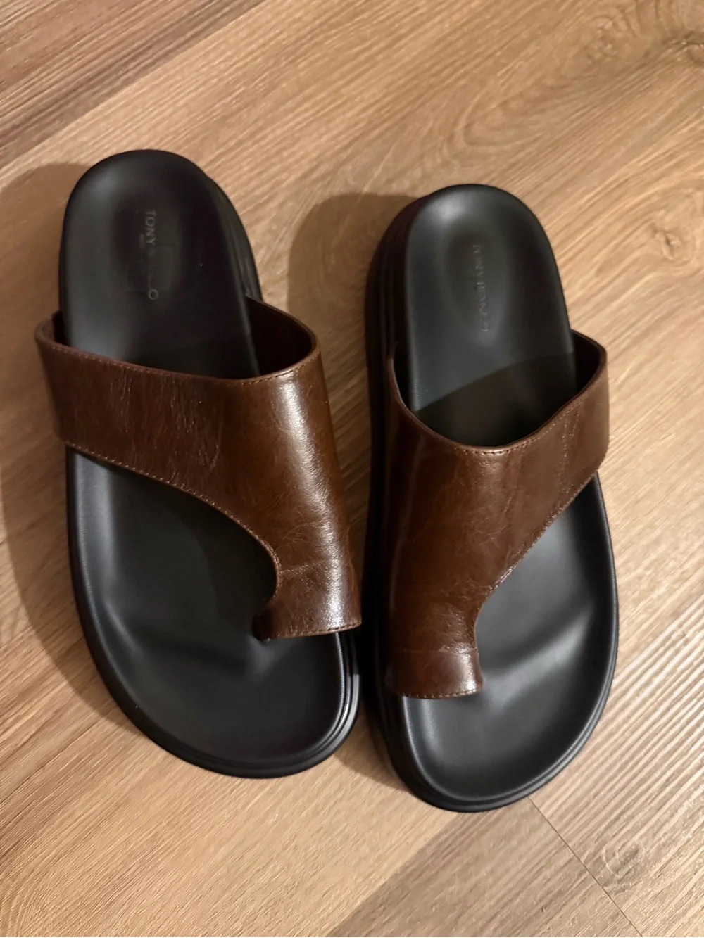 Tony Bianco Jazzy Toe Loop Slip-On Sandals Sole